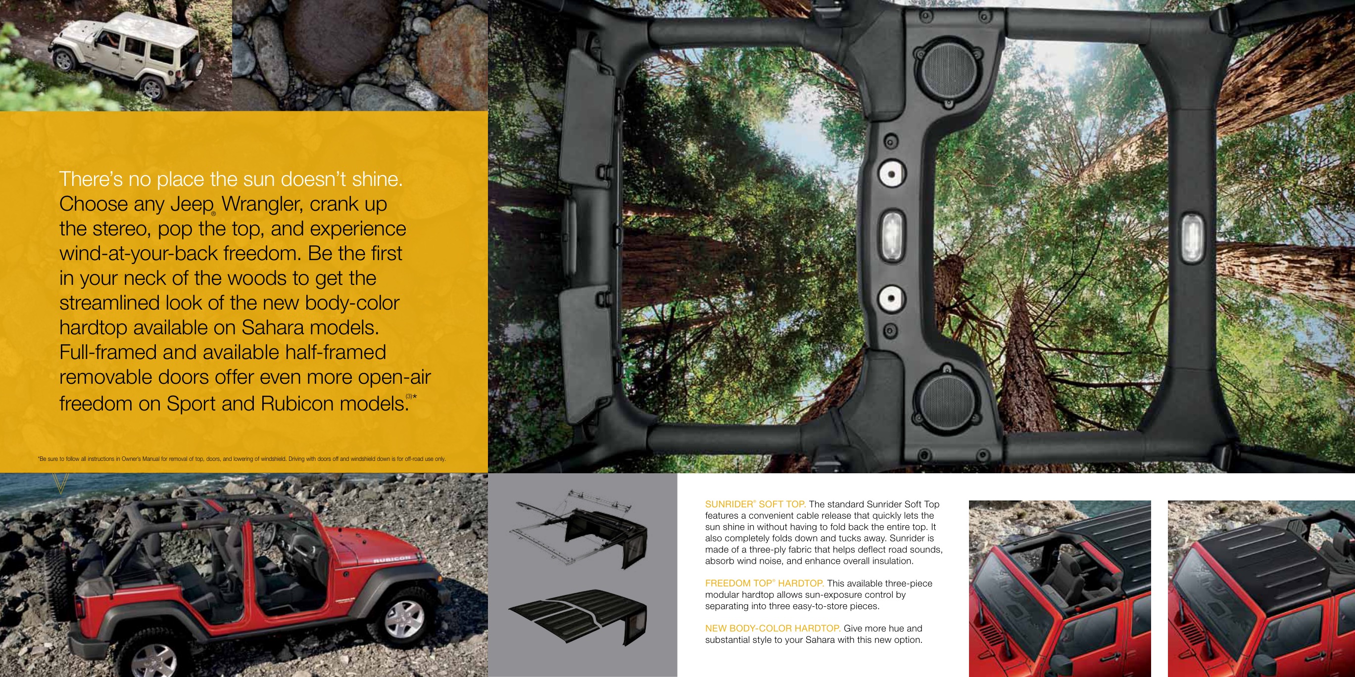 2011 Jeep Wrangler Brochure Page 5